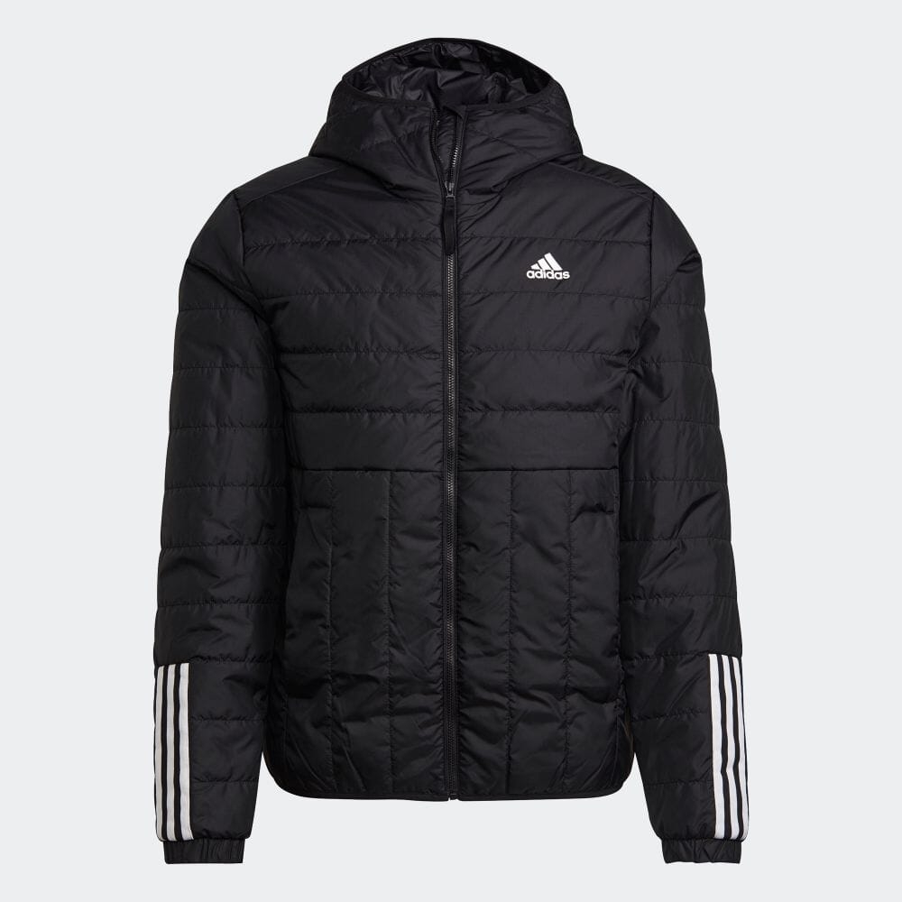 Áo Khoác Adidas Chính Hãng - ITAVIC 3-STRIPES LIGHT HOODED JACKET - Đen | JapanSport GT1681