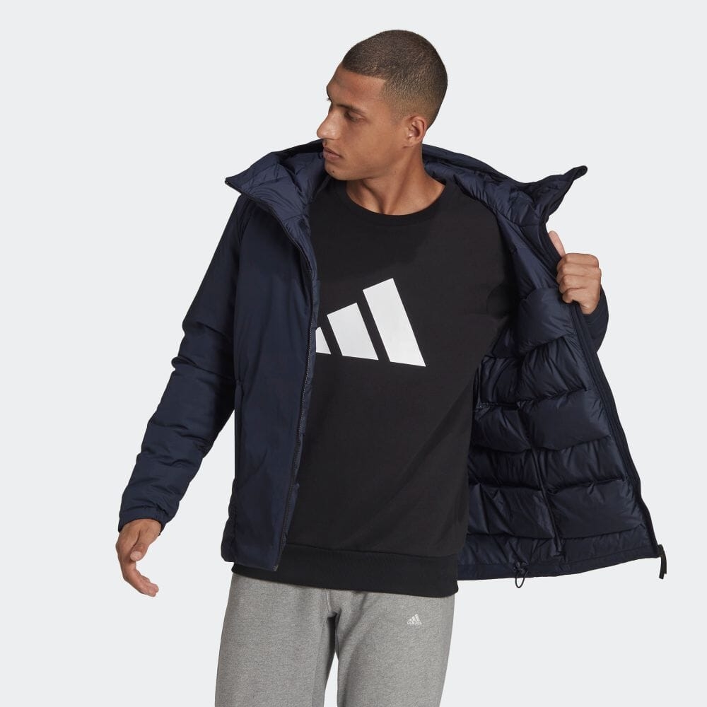 Áo Khoác Lông vũ Adidas Chính Hãng - TRAVEER COLD. RDY Nam - Xanh | JapanSport GT6565