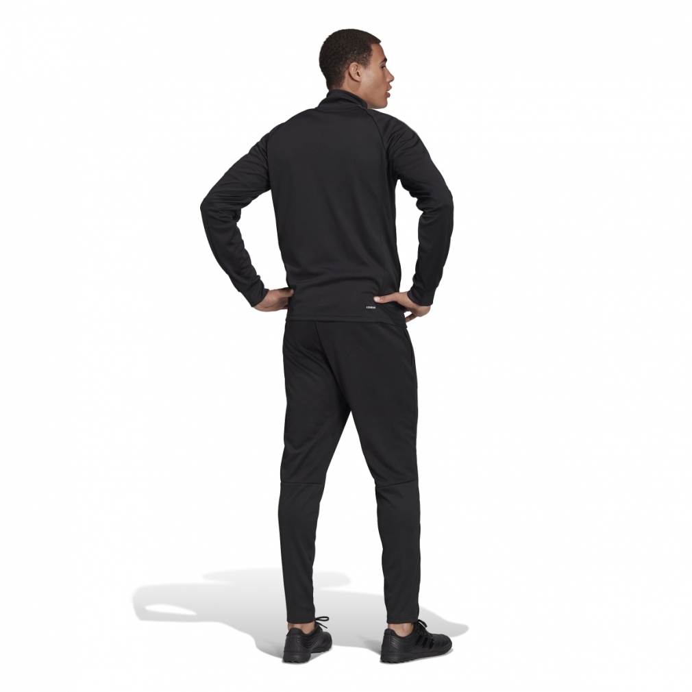 Bộ Thể Thao Adidas Nam Chính Hãng - AEROREADY SERENO CUT 3-STRIPES TRACK SUIT - Đen | JapanSport H28916