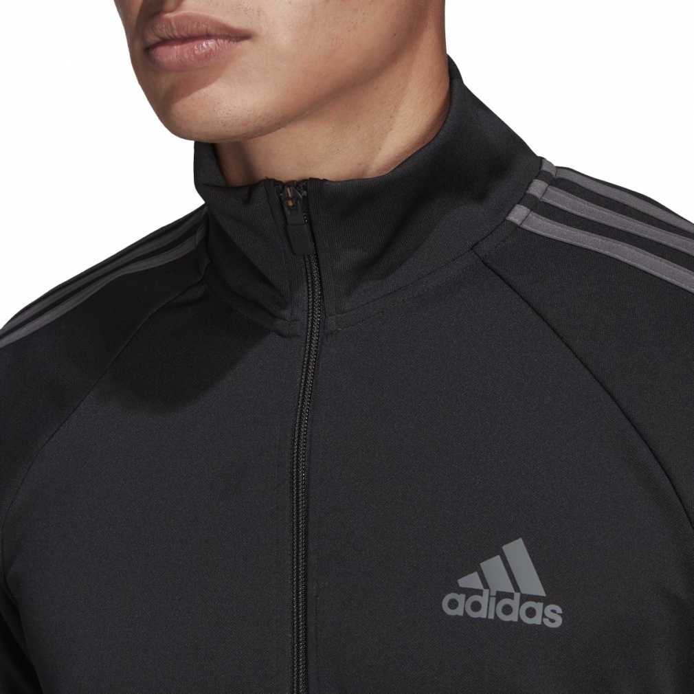 Bộ Thể Thao Adidas Nam Chính Hãng - AEROREADY SERENO CUT 3-STRIPES TRACK SUIT - Đen | JapanSport H28916
