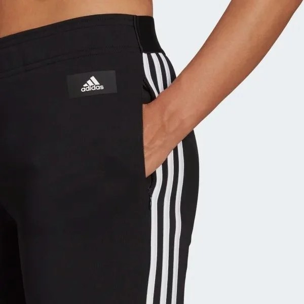 Quần Adidas Nam Chính Hãng - SPORTSWEAR FUTURE ICONS 3-STRIPES SKINNY PANTS - Đen | JapanSport H57301