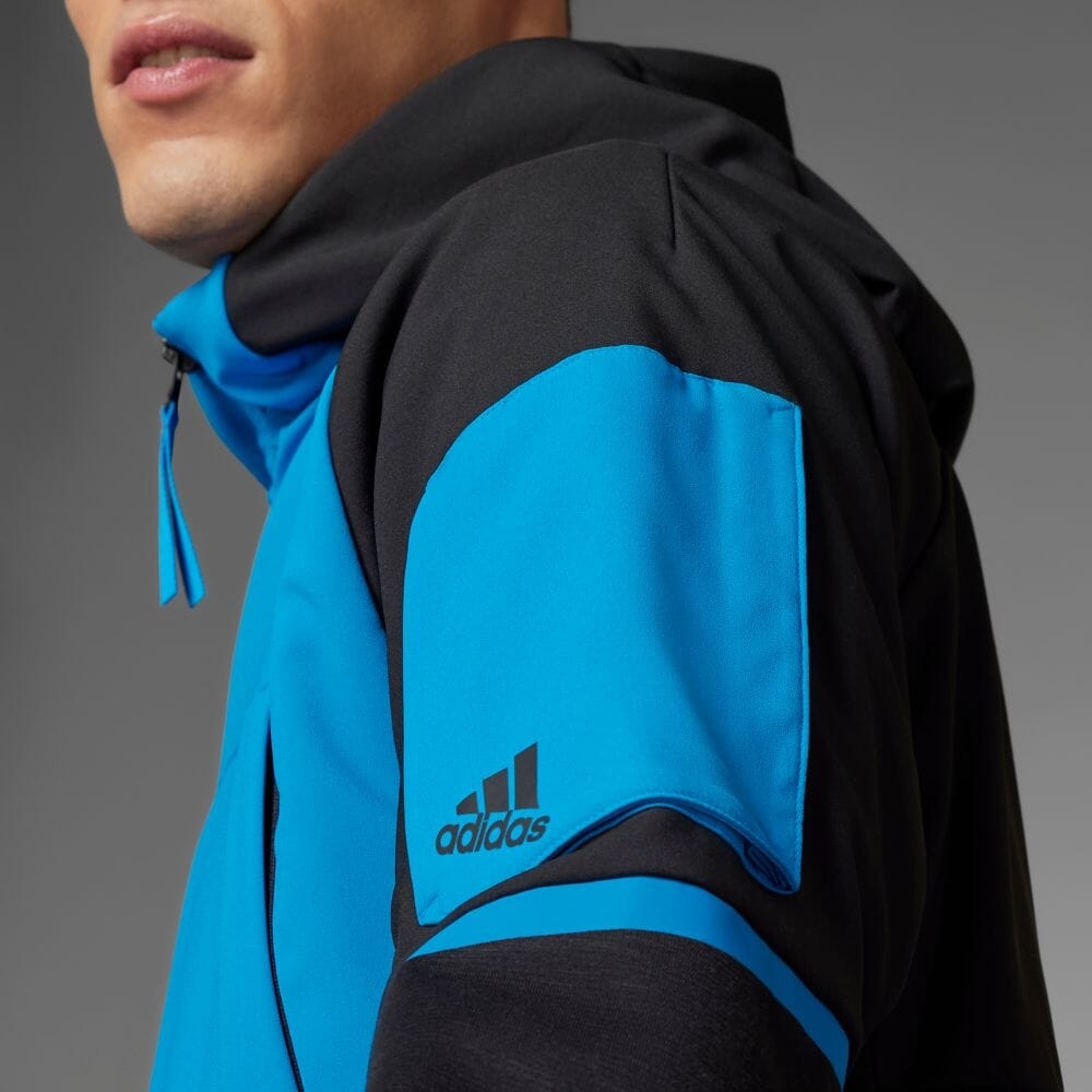 Áo Khoác Adidas Chính hãng - Premium Designed for Gameday - Xanh/Đen | JapanSport HG5861