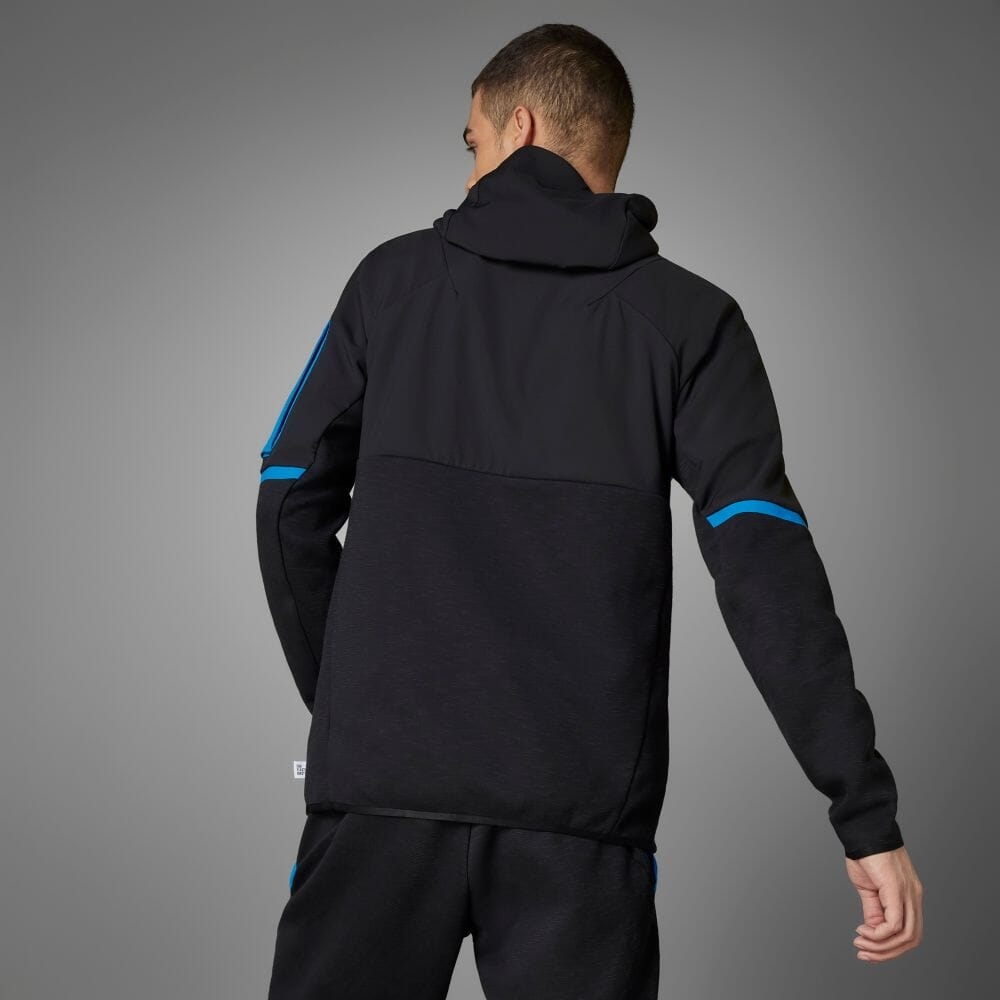 Bộ thể thao nam Adidas Chính Hãng - DESIGNED FOR GAMEDAY- Xanh/Đen | JapanSport HG5861+HG5863