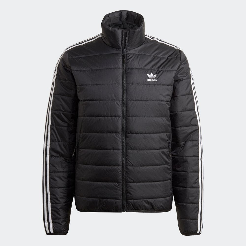 Áo Khoác Lông vũ Adidas Nam Chính Hãng - Padded Stand Collar Puffer - Đen | JapanSport HL9212