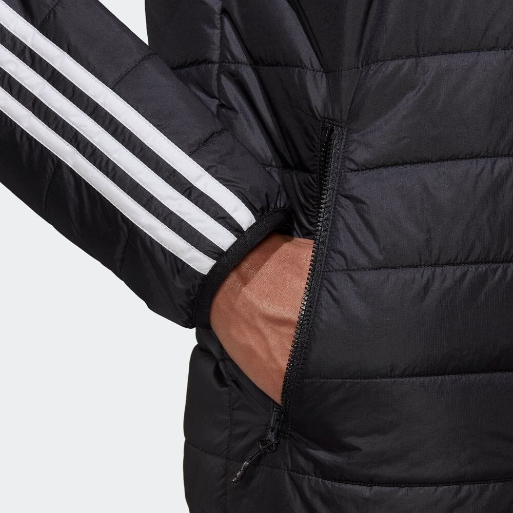 Áo Khoác Lông vũ Adidas Nam Chính Hãng - Padded Stand Collar Puffer - Đen | JapanSport HL9212