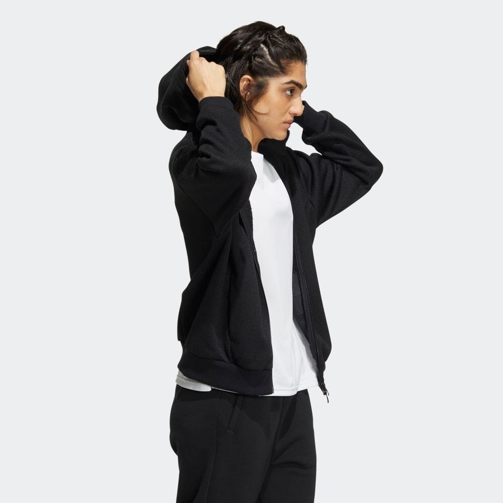 Áo Khoác Nữ Adidas Chính Hãng -  JACKET PARKA - Đen | JapanSport HM2768