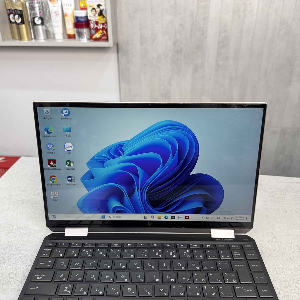 【Đã qua sử dụng】HP Spectre x360 2020 13.3 inch FHD i7-1065G7 1.3GHz | 16GB | SSD 1TB - Màu đồng | JapanSport
