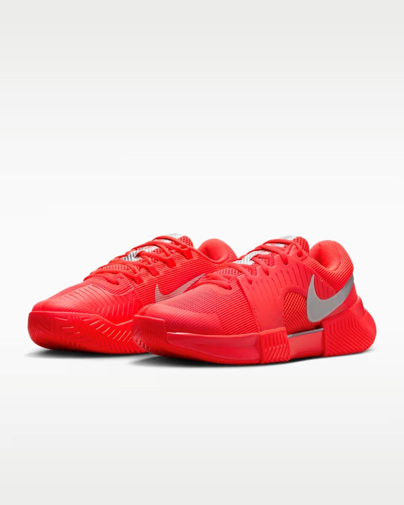 Giày Tennis Nike Nữ Chính hãng - Nike GP Challenge 1 Premium - Màu Cam Đỏ | JapanSport  HQ2551-600