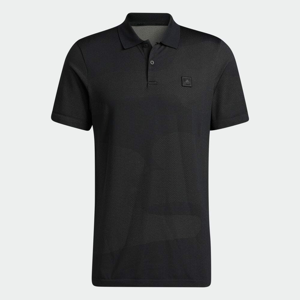 Áo Polo Adidas Nam Golf Chính Hãng - Camouflage Golf Shirt - Đen | JapanSport HS9445