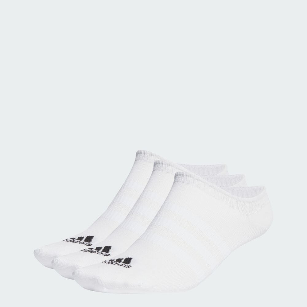 Set Tất Adidas Chính Hãng - Bộ 3 đôi tất thể thao cổ ngắn - Trắng | JapanSport HT3463