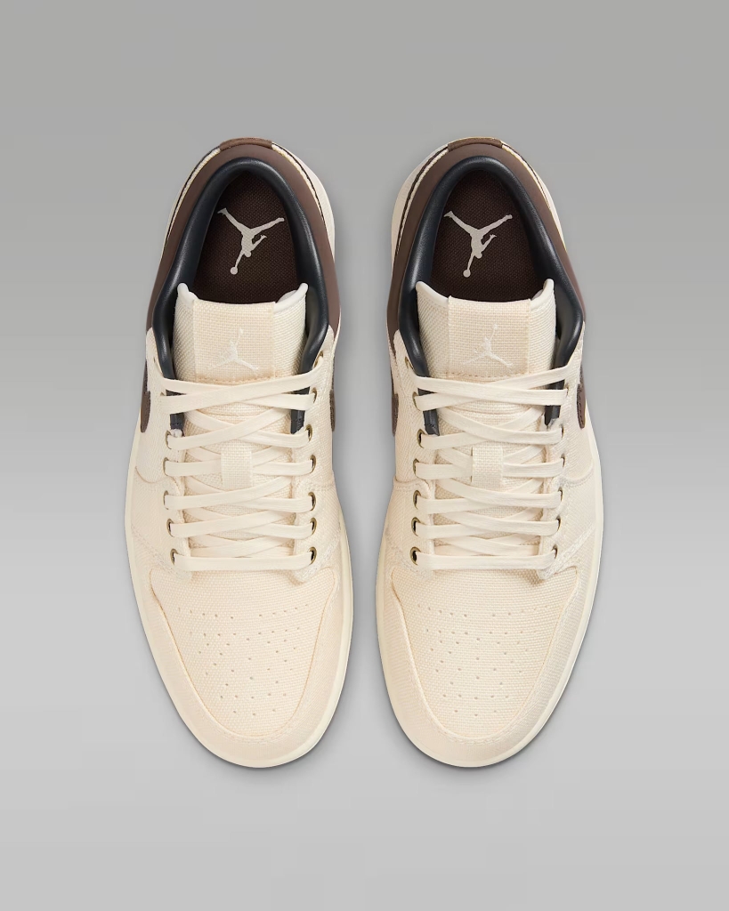 Giày Nike Chính Hãng - Air Jordan 1 Low Premium - Màu Be | JapanSport  IB8058-110