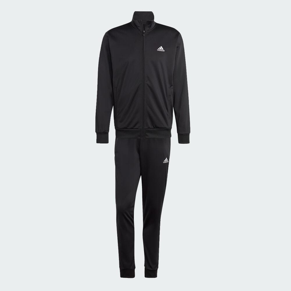 Bộ thể thao Adidas Nam Chính Hãng - Linear Logo Tricot Tracksuit - Đen | JapanSport IC6775