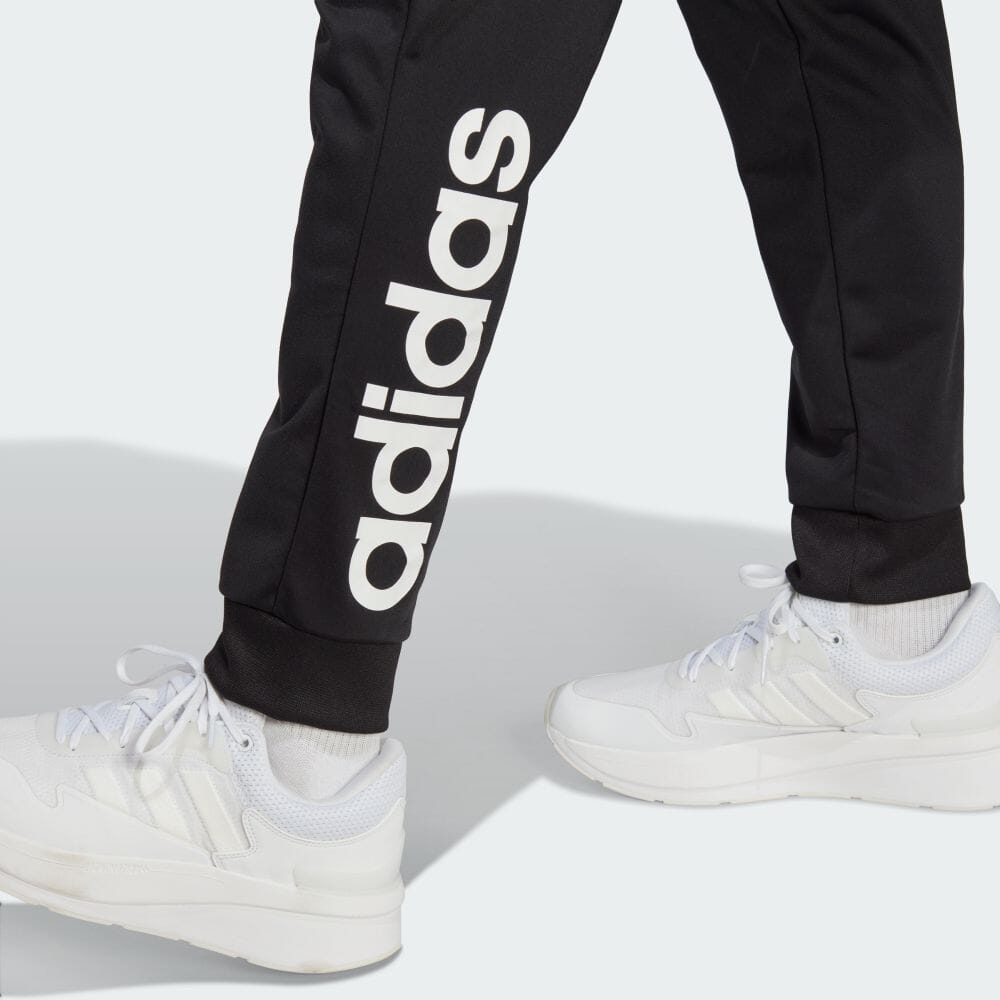 Bộ thể thao Adidas Nam Chính Hãng - Linear Logo Tricot Tracksuit - Đen | JapanSport IC6775