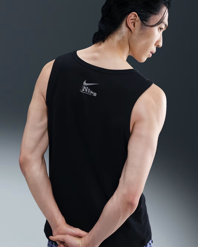 Áo Tank Top Nike Nam Chính Hãng - Dri-FIT Running Tank Top - Màu Đen | JapanSport  IH4242-010