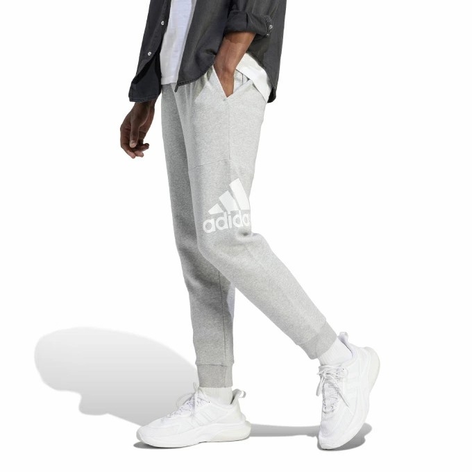Quần Adidas Nam Chính Hãng - Big Logo Fleece Sweat Pants - Màu xám | JapanSport IJ6482