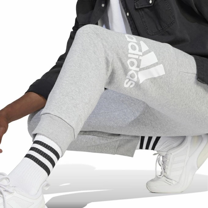 Quần Adidas Nam Chính Hãng - Big Logo Fleece Sweat Pants - Màu xám | JapanSport IJ6482