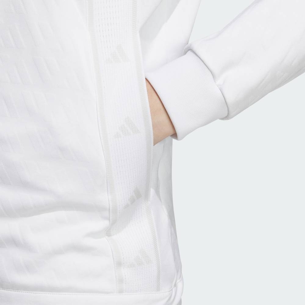 Áo Khoác Adidas Nữ Chính Hãng - Fabric-mix stretc - Màu Trắng | JapanSport  IK9828