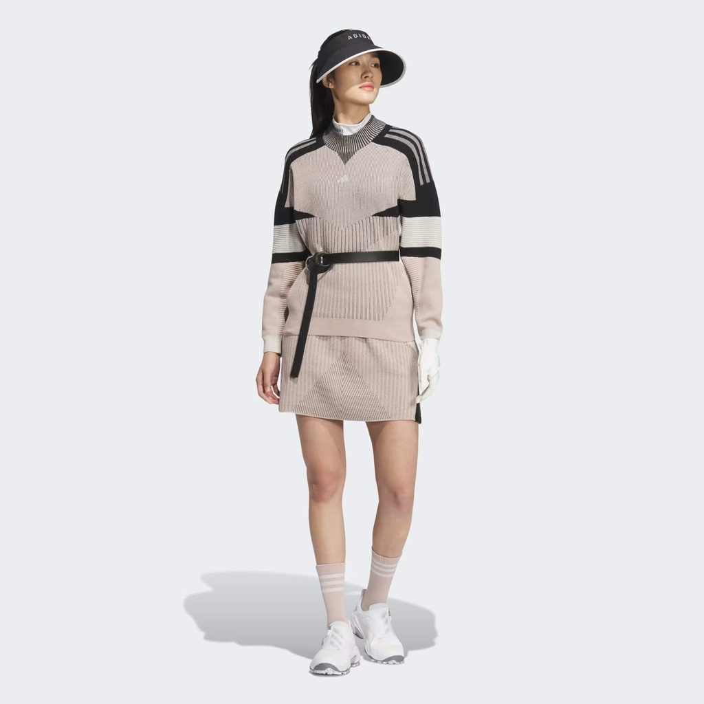 Chân Váy Adidas Nữ Chính Hãng - Archive Graphic Knit Skirt - Màu Nâu | JapanSport IM7188