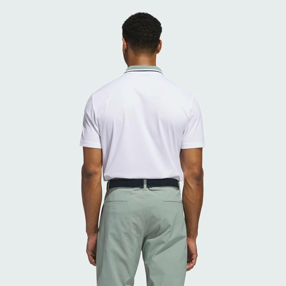 Áo Polo Adidas Nam Chính Hãng - Áo Polo Twistknit Beyond - Màu Trắng | JapanSport IM7864