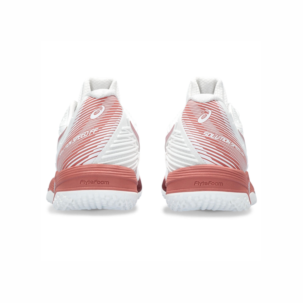 Giày Tennis Asics Nữ Chính hãng - SOLUTION SPEED FF 2 - Màu Trắng/Hồng | JapanSport 1042A135-105