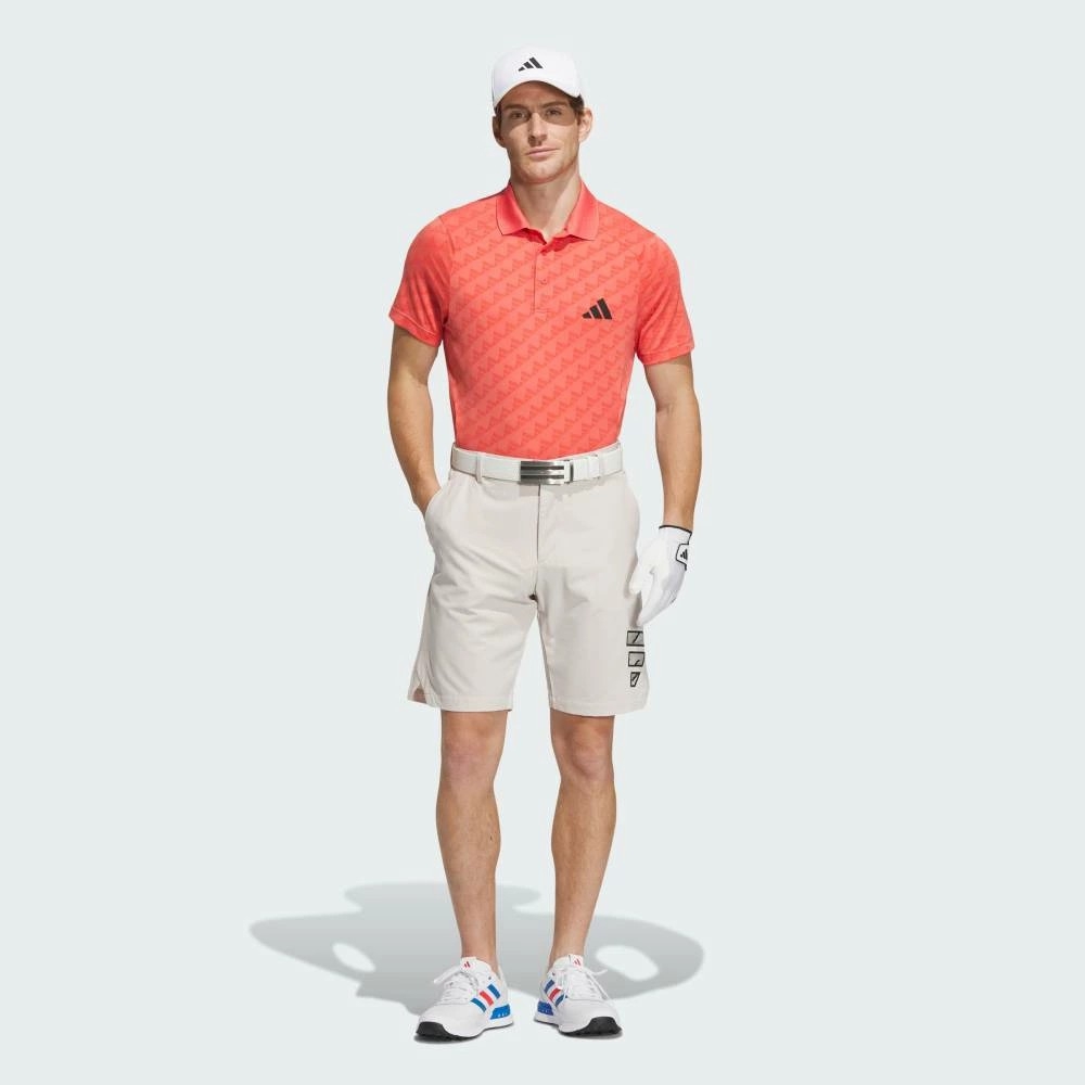 Áo Polo Adidas Nam Chính Hãng - Jacquard HEAT.RDY - Màu cam | JapanSport IN2795