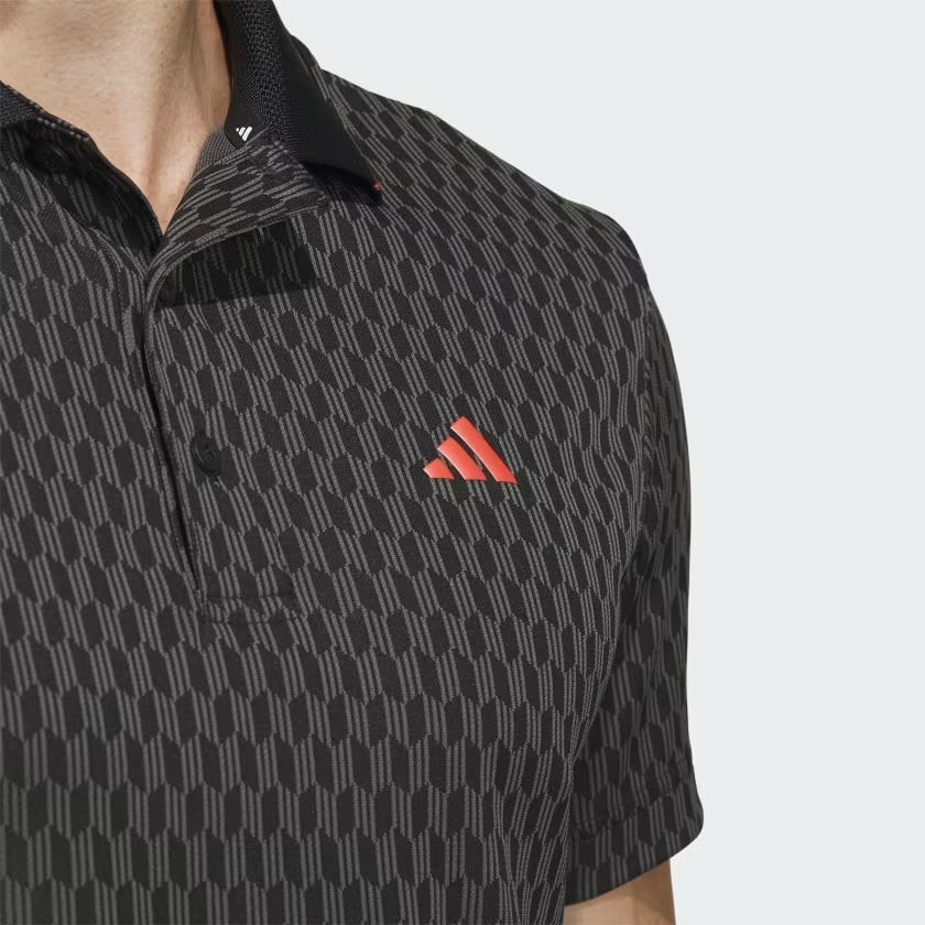 Áo Polo Adidas Nam Chính Hãng -Jacquard AEROREADY- Màu Đen | JapanSport IN6648