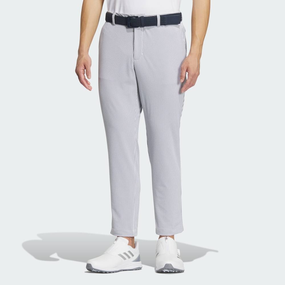 Quần Dài Adidas Chính Hãng - High-neck Seersucker Sweatpants - Màu Xanh | JapanSport IN9018