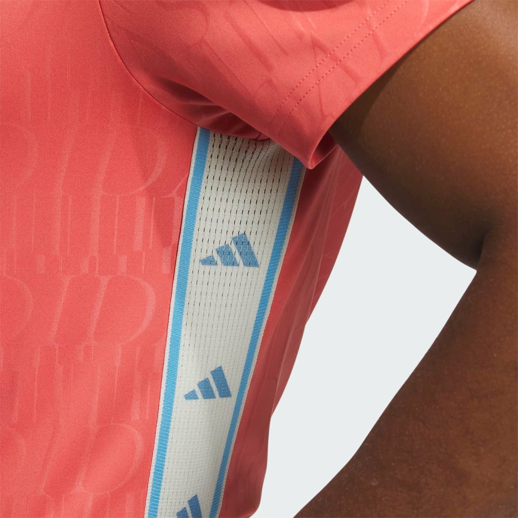 Áo Polo Adidas Nam Chính Hãng - HEAT.RDY Debossed - Màu Đỏ | JapanSport IN9037