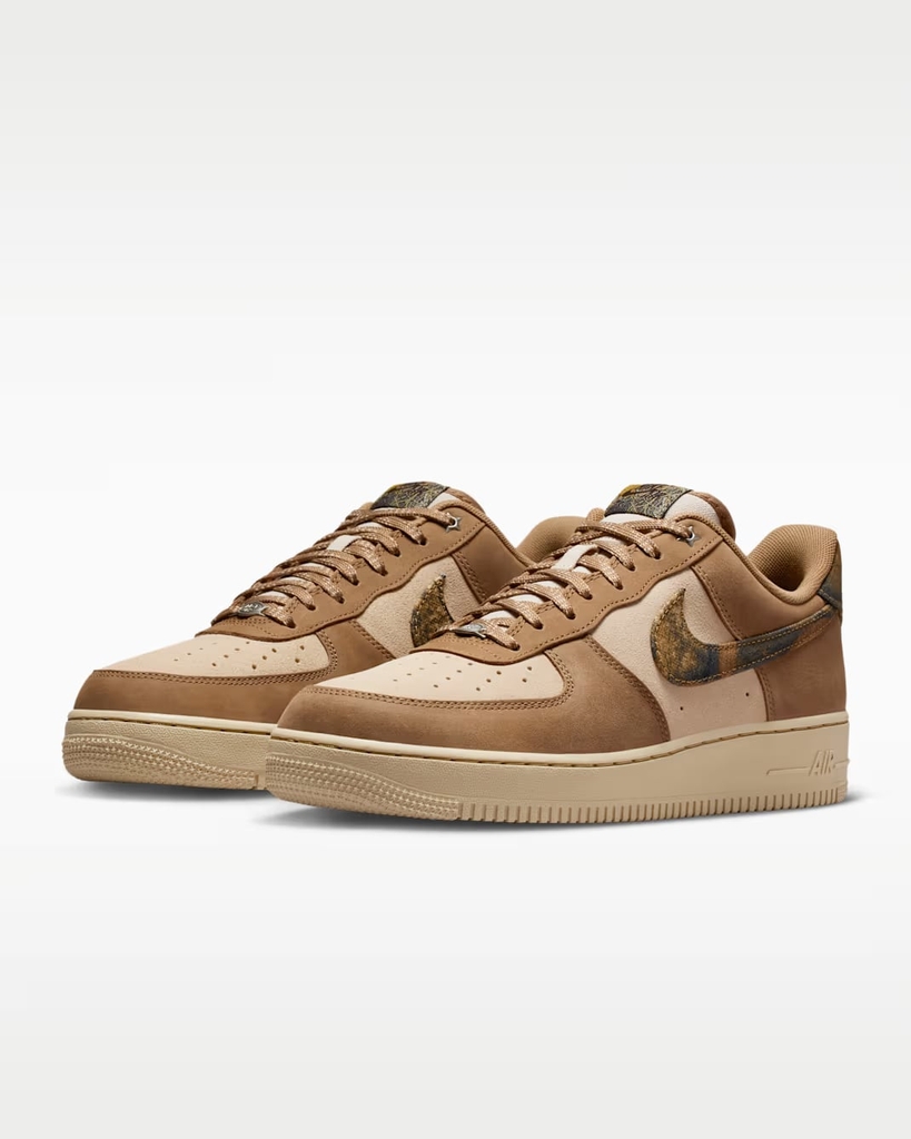 Giày Nike Chính Hãng - Air Force 1 '07 RealTree - Màu nâu | JapanSport IO9803-200