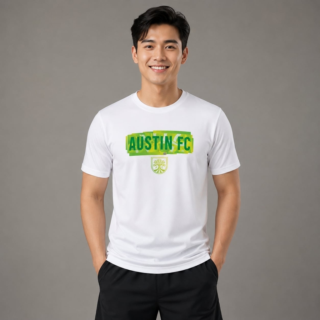 Áo Phông Adidas Nam Chính Hãng - Men's Austin FC MLS Short Sleeve PRE GAME T-Shirt - Màu Trắng | JapanSport IP0978