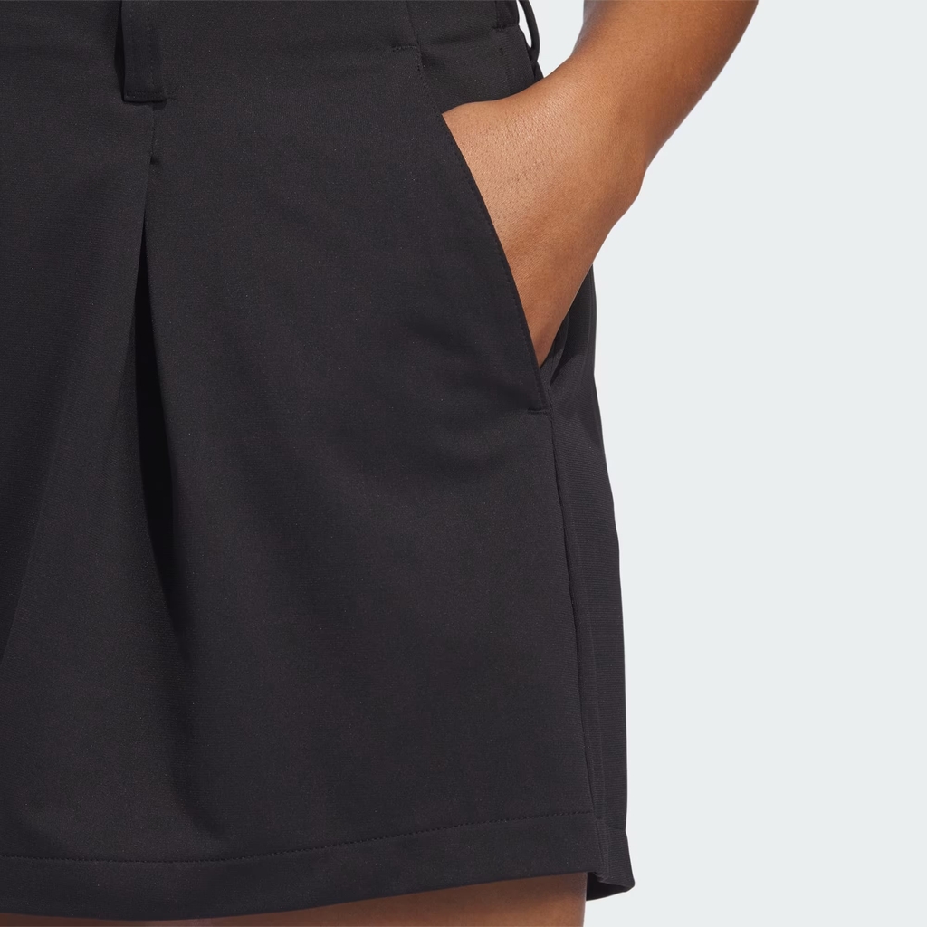 Quần Shorts Adidas Nữ Chính Hãng - Go-To Pleated Shorts - Màu Đen | JapanSport IP4199