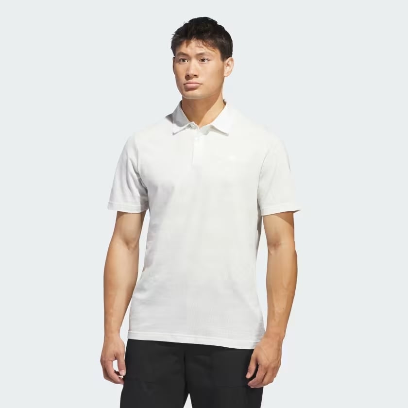 Áo Polo Adidas Nam Chính Hãng - Go-To - Màu Trắng | JapanSport IQ2922