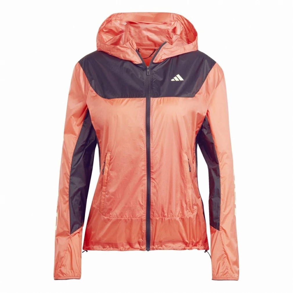 Áo Khoác Nữ Adidas Chính Hãng - Windbreaker- Màu Cam | JapanSport IU0709