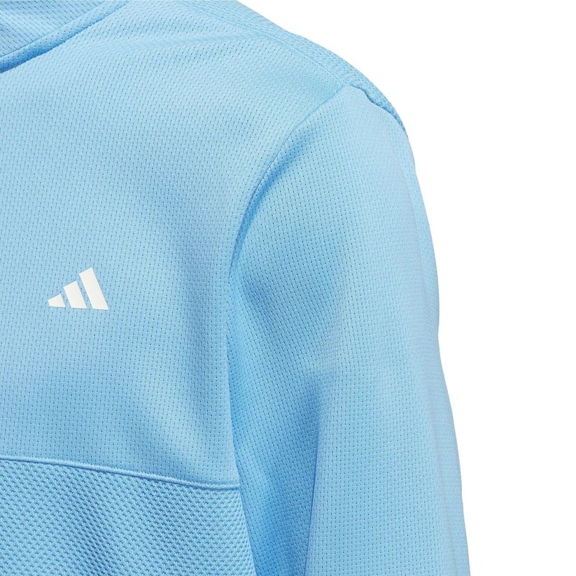 Áo Khoác Adidas Chính Hãng - ULTIMATE365 TEXTURED GOLF 1/4 - Màu Xanh | JapanSport IU4697