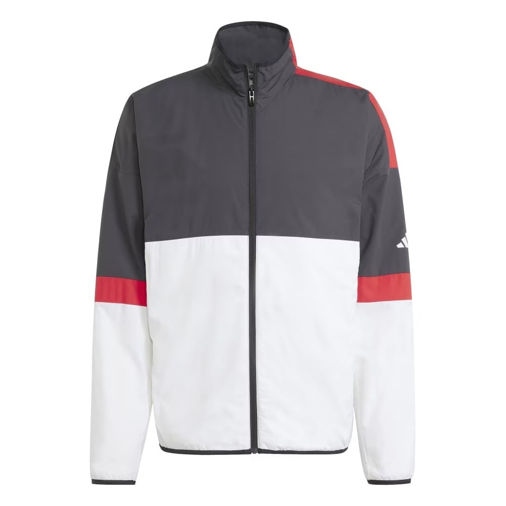 Áo Khoác Adidas Nam Chính Hãng - Warm Tennis Windbreaker Jacket  - Màu Đen/Trắng | JapanSport IW2927