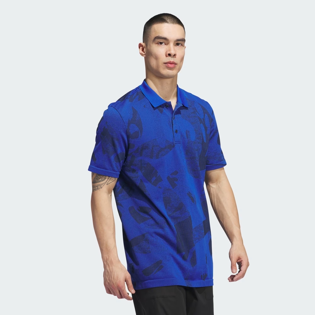 Áo Polo Adidas Chính Hãng - Go-to Primeknit - Màu Xanh | JapanSport IW6697