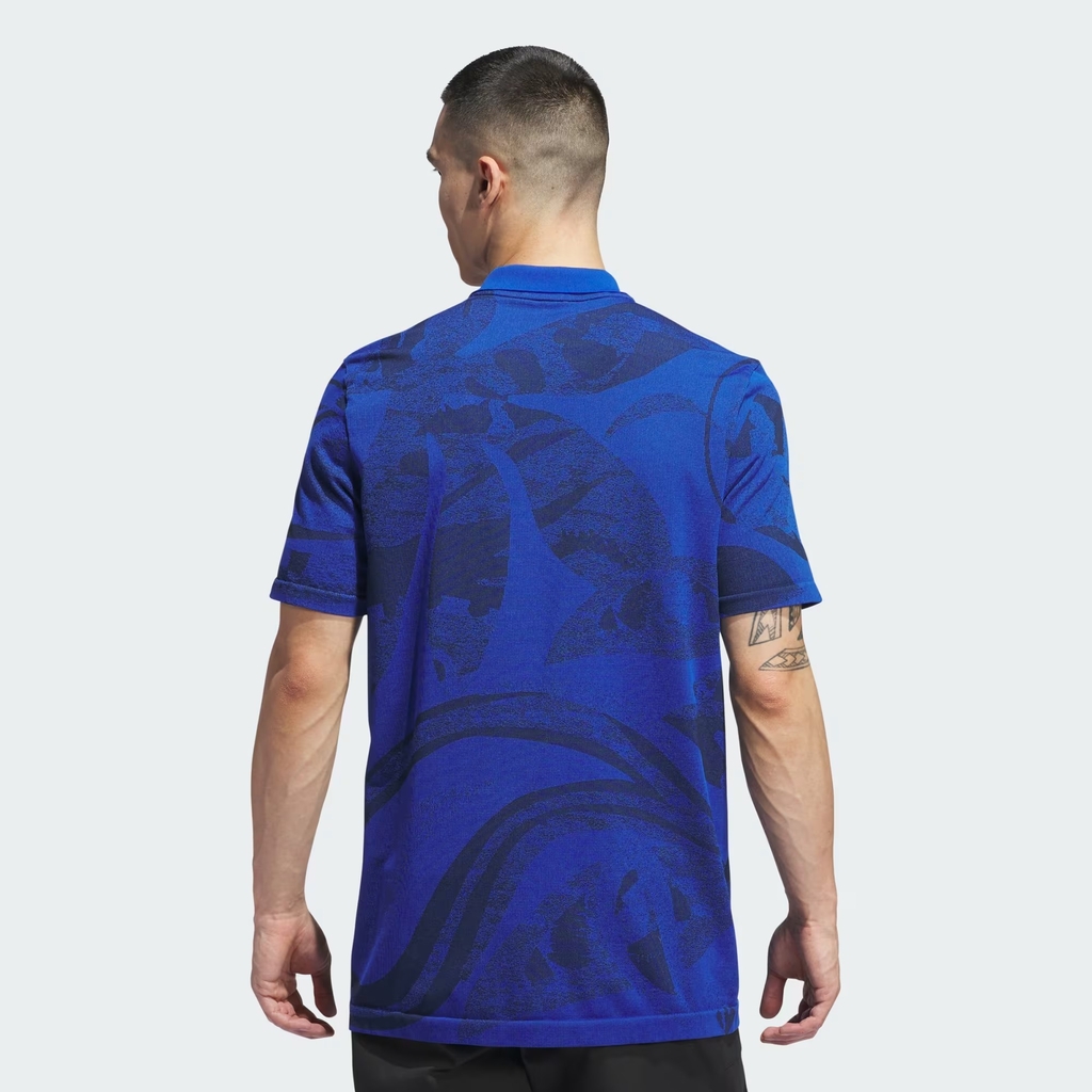 Áo Polo Adidas Chính Hãng - Go-to Primeknit - Màu Xanh | JapanSport IW6697