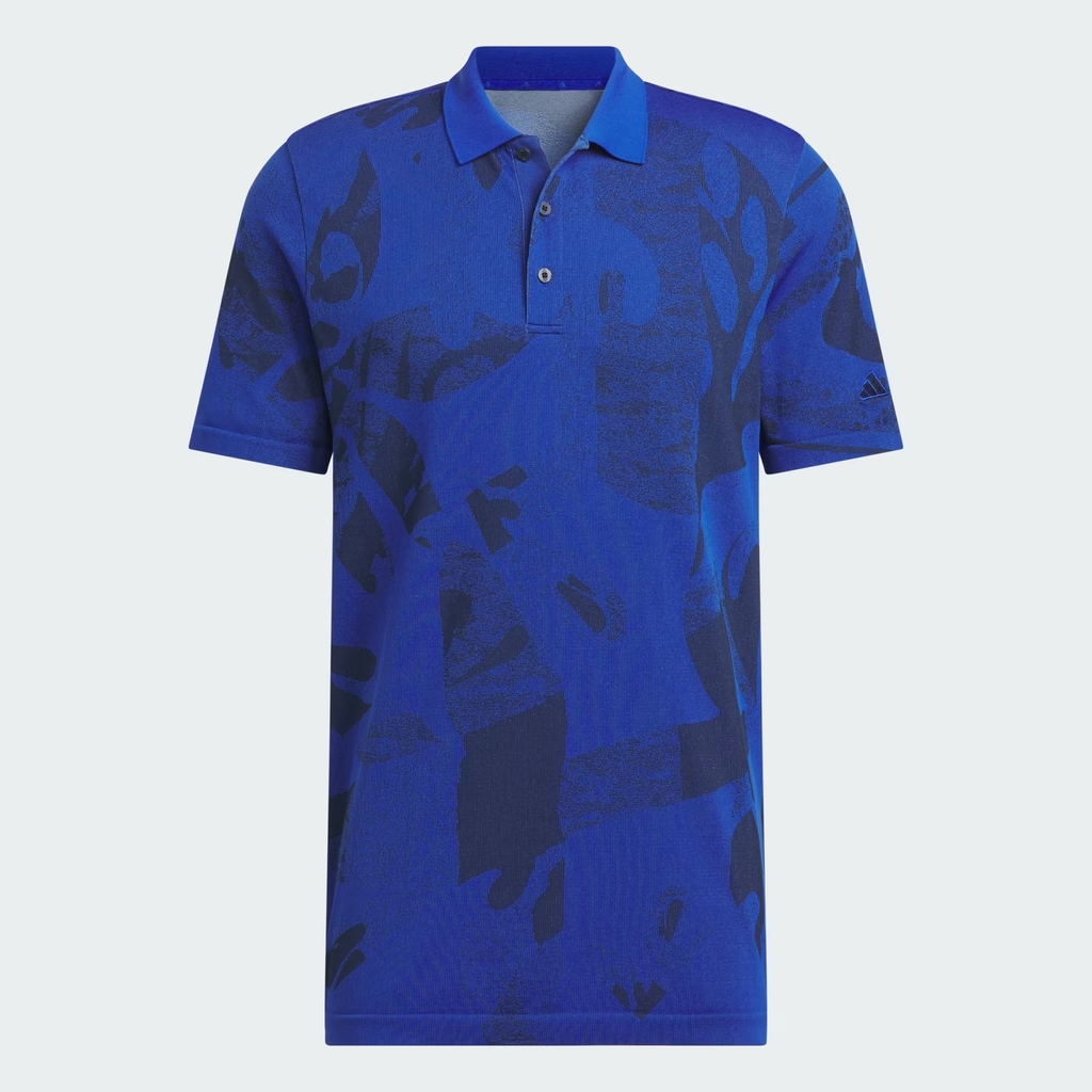 Áo Polo Adidas Chính Hãng - Go-to Primeknit - Màu Xanh | JapanSport IW6697