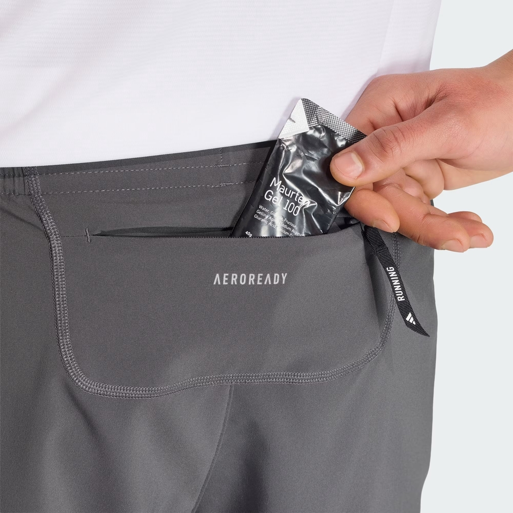 Quần Short Adidas Chính Hãng - Own The Run Shorts - Màu xám | JapanSport IY0716