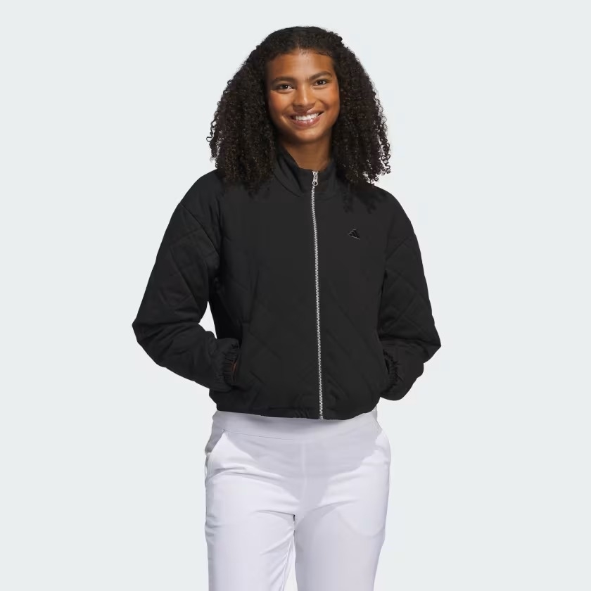 Áo Khoác Adidas Nữ Chính Hãng - Go-to Quilted  - Màu Đen | JapanSport IY8760