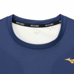 Áo Phông Mizuno Chính Hãng - Dry Aeroflow - Màu Xanh | JapanSport J2MAB004-16