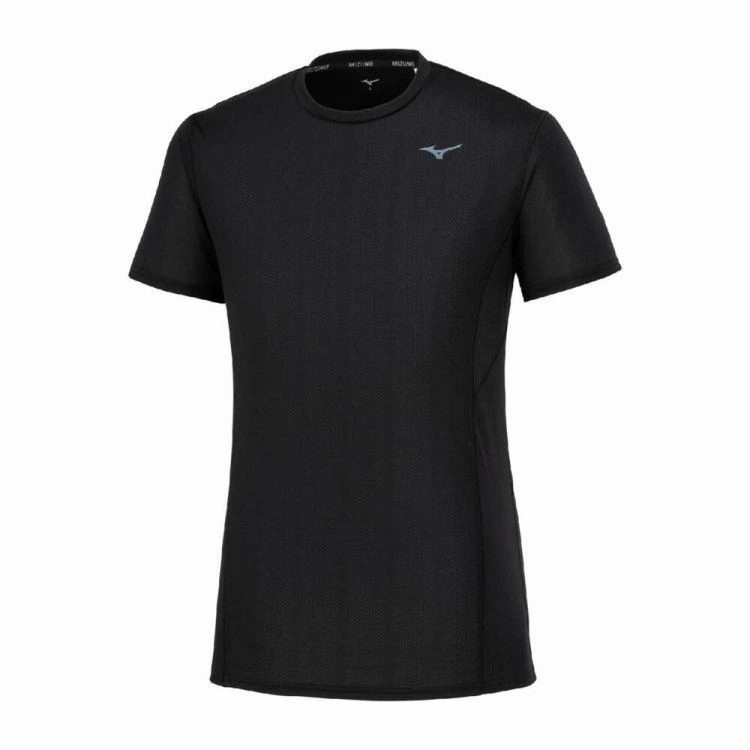 Áo Phông Mizuno Chính Hãng - Dry Aeroflow - Màu Đen | JapanSport J2MAB004-90
