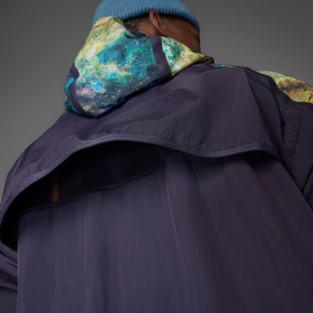 Áo Khoác Adidas Chính Hãng - National Geographic WIND.RDY - Màu Tím| JapanSport JD5839