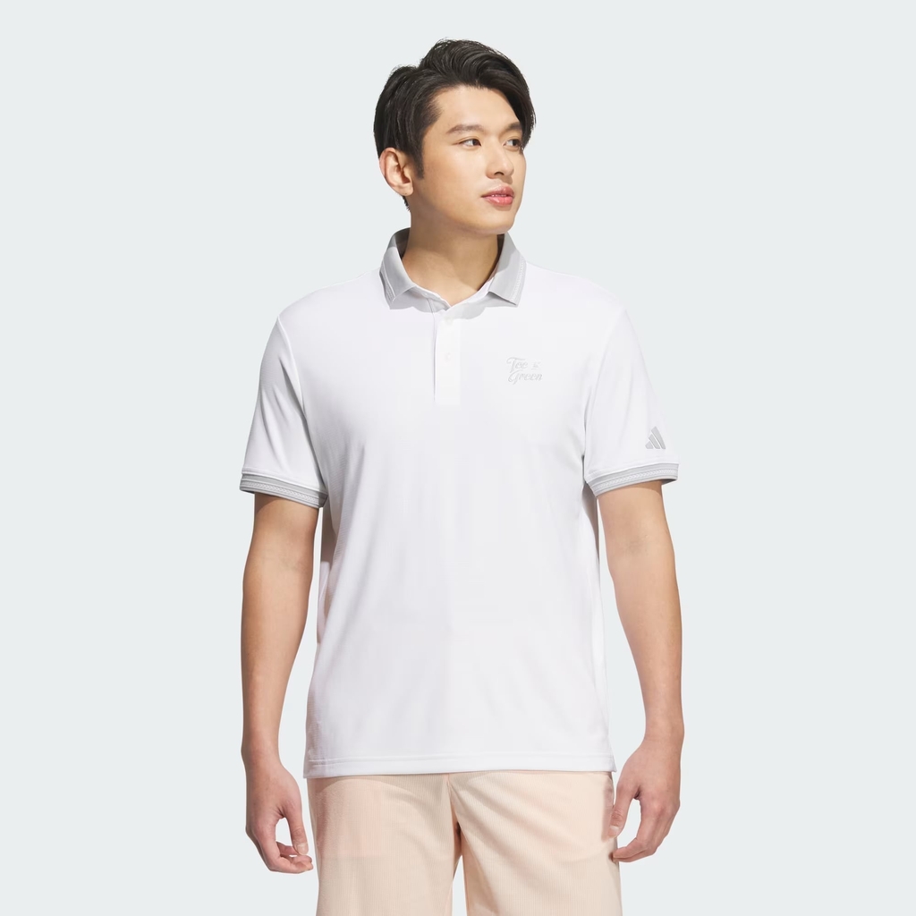Áo Polo Adidas Chính Hãng - HEAT.RDY Short-Sleeve Polo Shirt - Màu Trắng | JapanSport JE7148