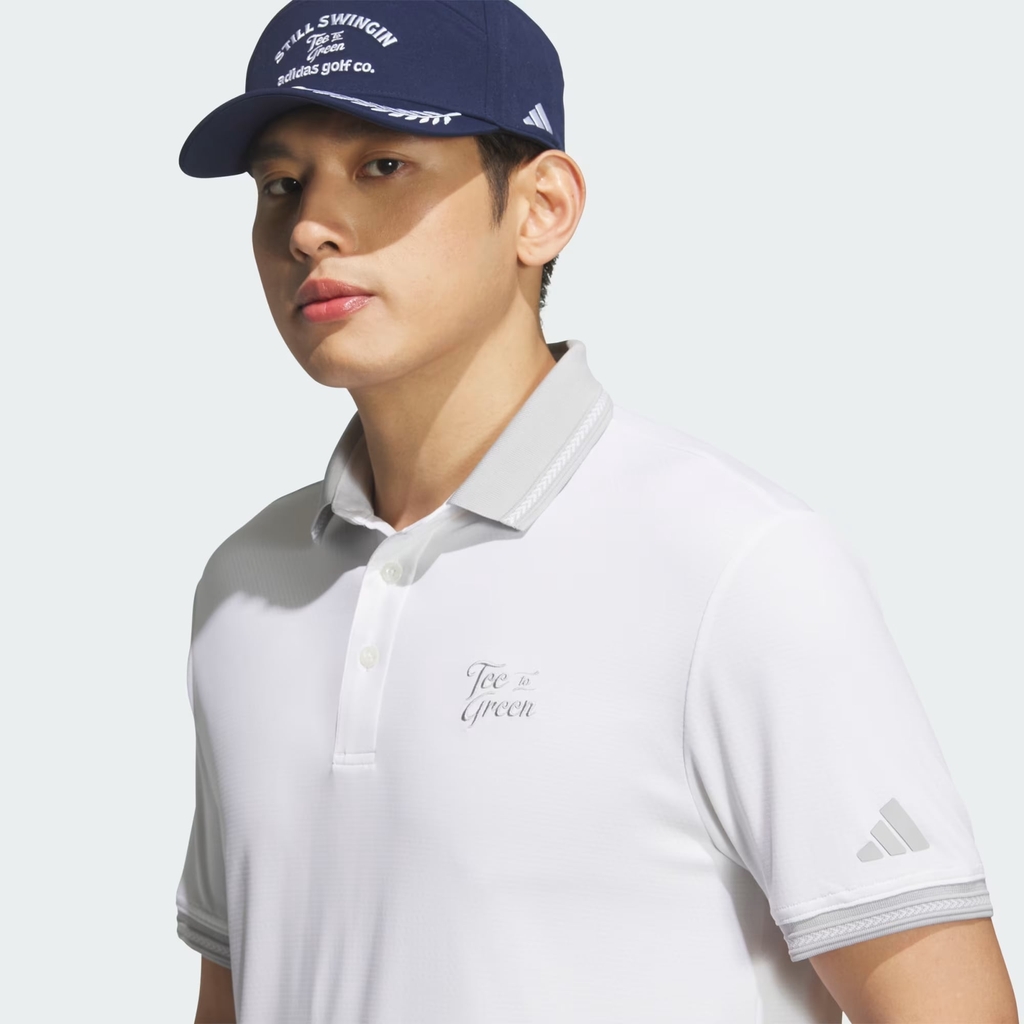 Áo Polo Adidas Chính Hãng - HEAT.RDY Short-Sleeve Polo Shirt - Màu Trắng | JapanSport JE7148