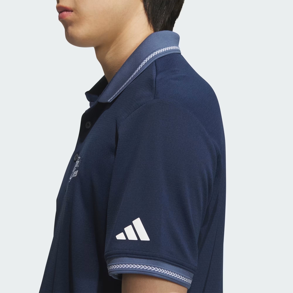 Áo Polo Adidas Chính Hãng - HEAT.RDY Short-Sleeve Polo Shirt - Màu Navi | JapanSport JF6298