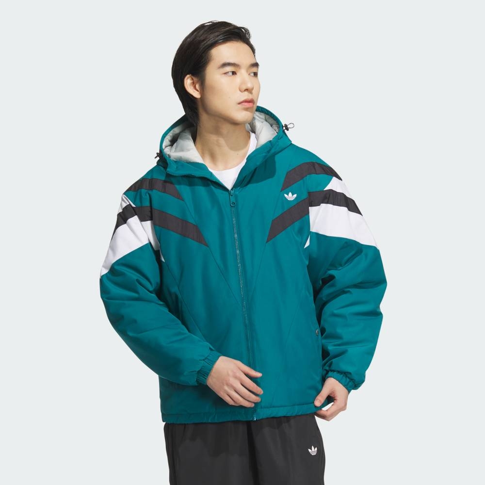 Áo Khoác Adidas Chính Hãng - VINTAGE PAD JKT - Màu Xanh | JapanSport JJ4970