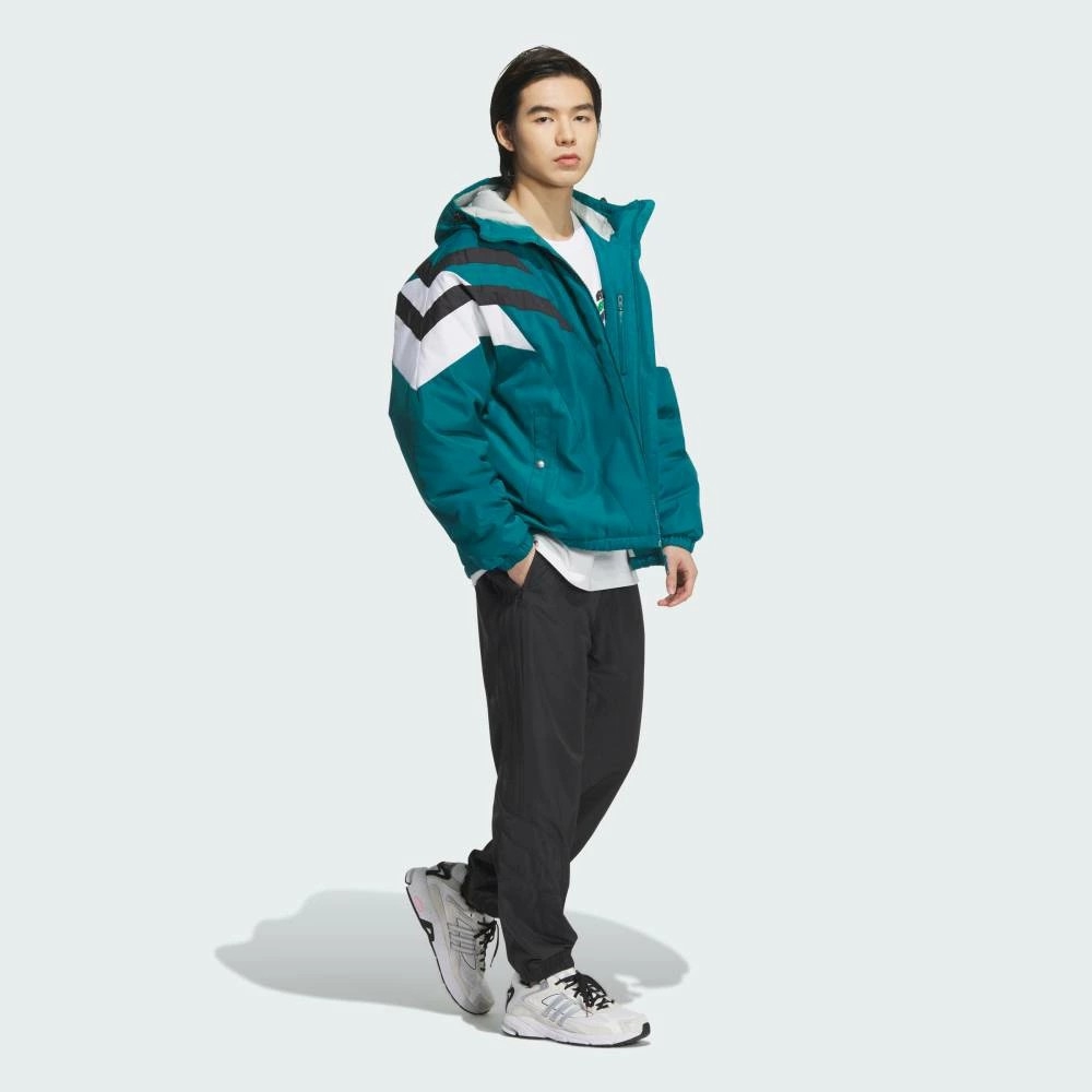 Áo Khoác Adidas Chính Hãng - VINTAGE PAD JKT - Màu Xanh | JapanSport JJ4970