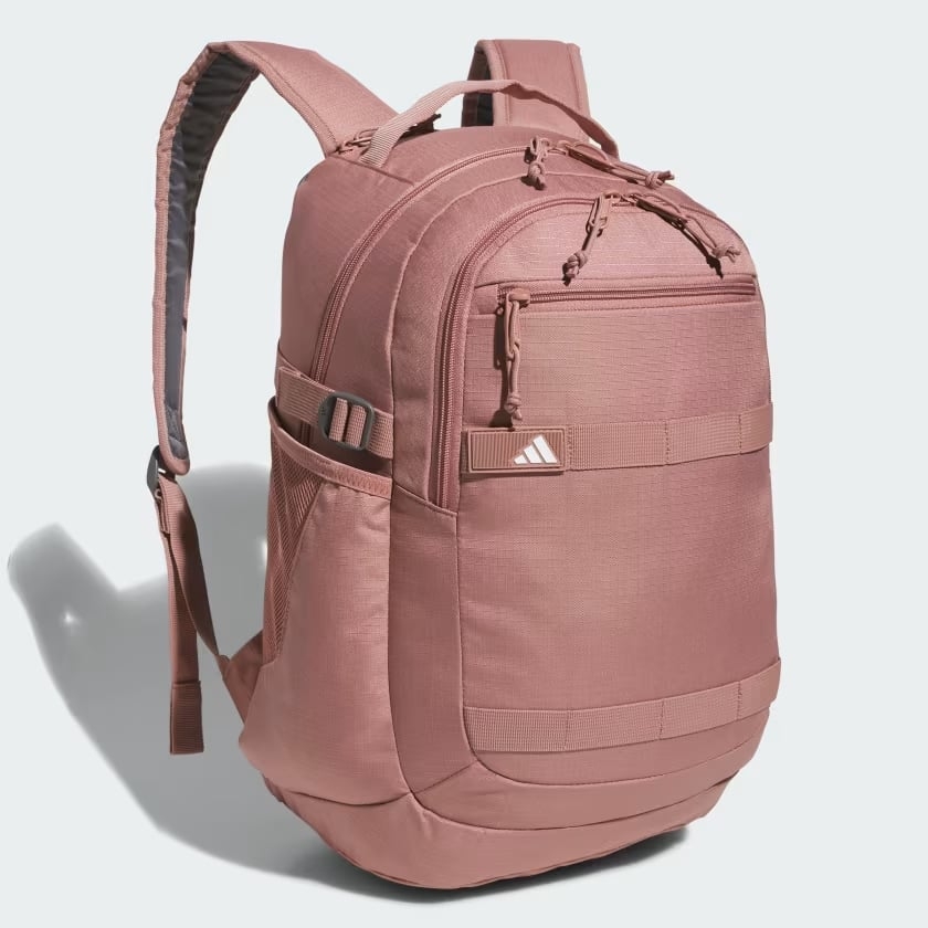 Balo Adidas Chính Hãng - Impulse Backpack - Màu hồng xám | JapanSport JK3418