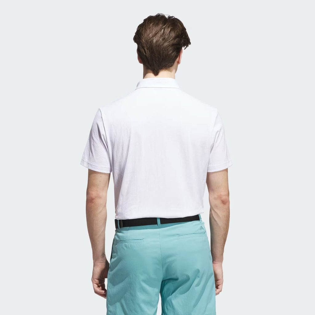 Áo Polo Adidas Chính Hãng - Go To Textured Polo Shirt - Màu Trắng | JapanSport JL7892
